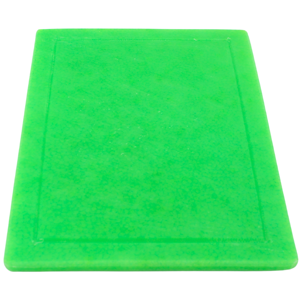 Tabla para picar 25 x 35 x 1/2 Pulgadas Polietileno Verde