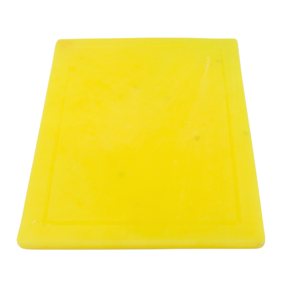 Tabla De 25X35X1/2 Pulgadas Polietileno Amarillo