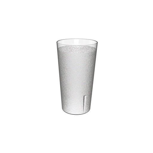 Vaso refresquero 16 onzas 480 ml de Policarbonato natural texturizado