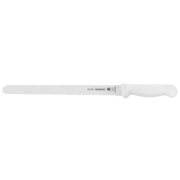 Cuchillo para Jamón con sierra 12 pulgadas blanco Tramontina Profesional @