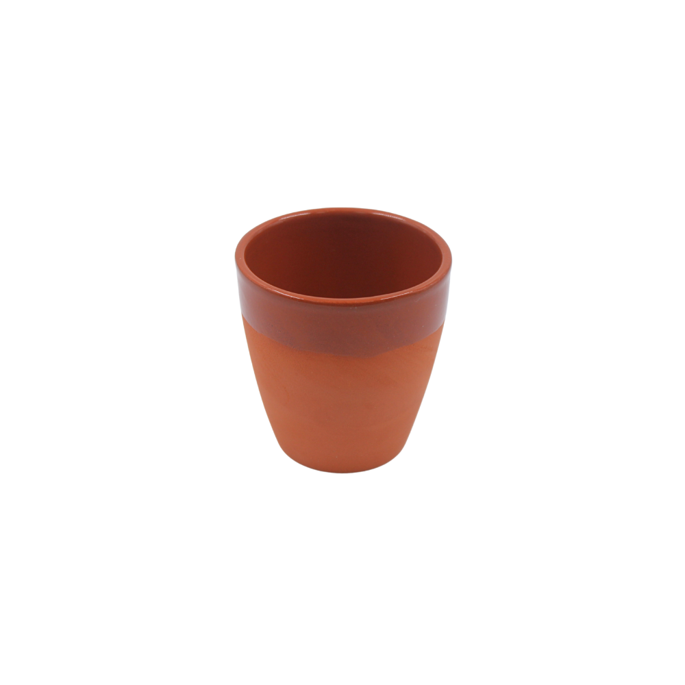 Vaso de barro 330 ml 9x9.5 cm