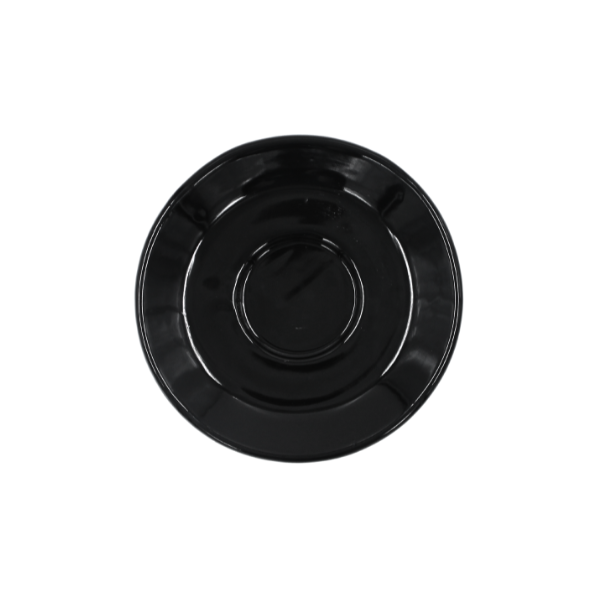 Plato jumbo 6 1/2&quot; Negro 17.5 cm