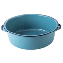 Bandeja de peltre Cinsa 44 cm 15 litros azul turquesa