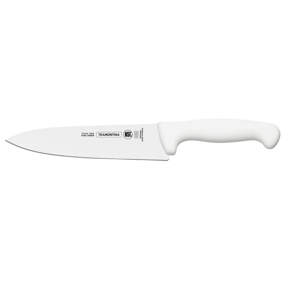 Cuchillo profesional para Chef 14 pulgadas blanco Tramontina