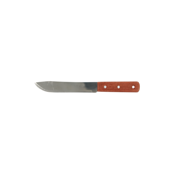 Cuchillo de cocina con mango De Madera 5&quot;