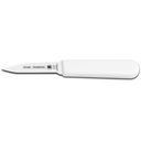 Cuchillo mondador curvo 3 pulgadas Tramontina blanco