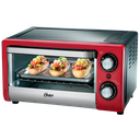 Horno tostador Oster 10 litros rojo