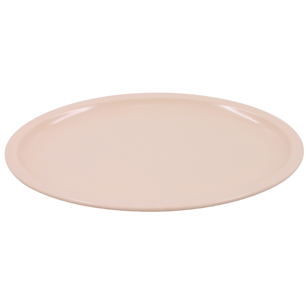 Plato ovalado 13.5 pulgadas melamina beige