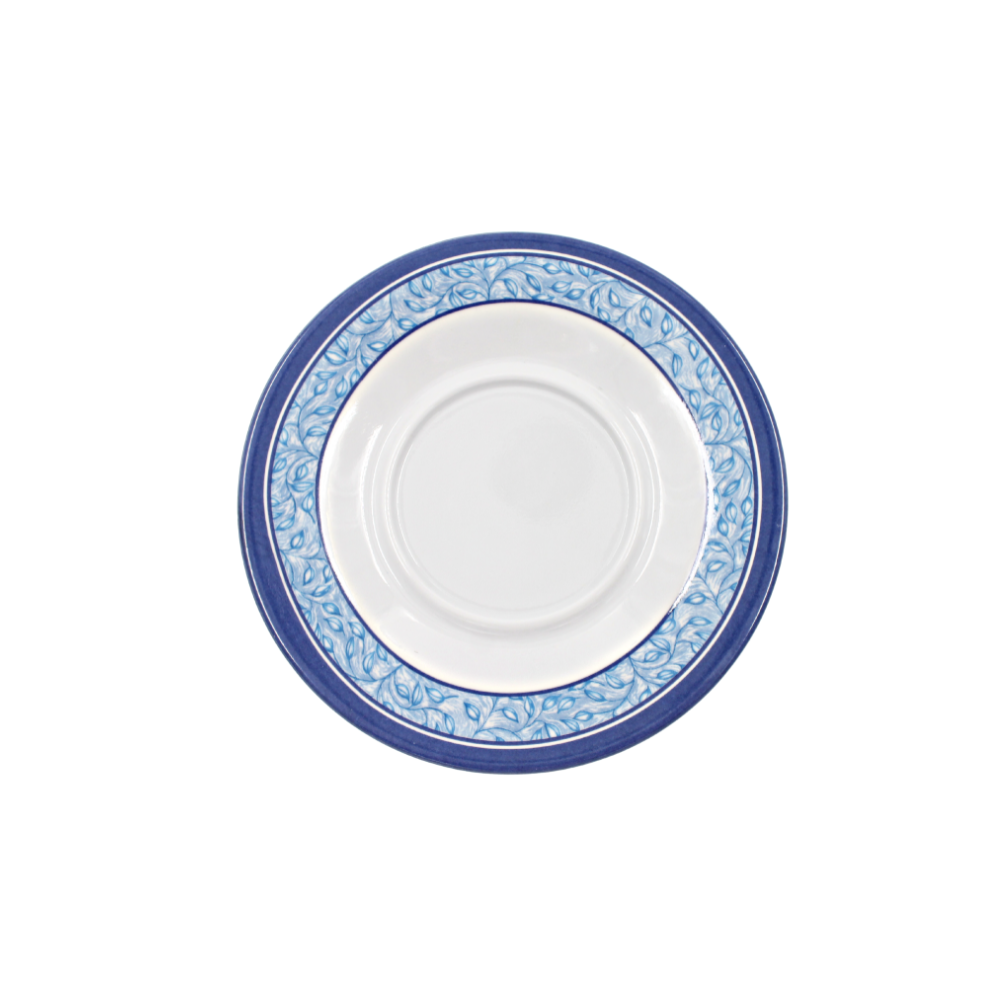 Plato para taza 15 cm melamina Formosa azul