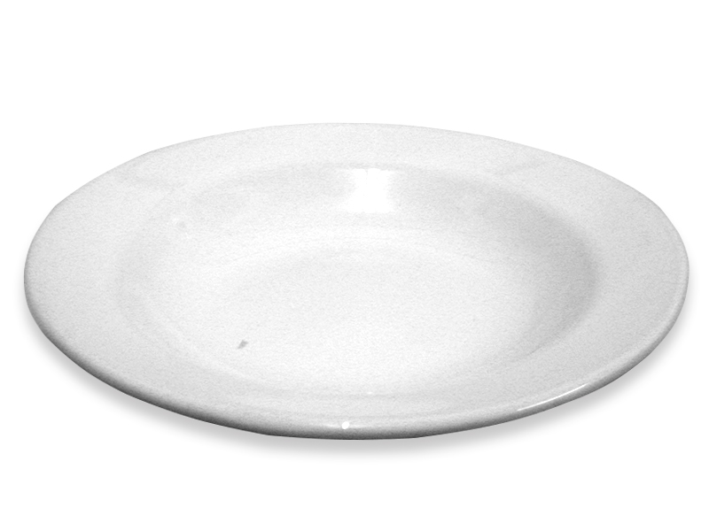 Plato trinche postre 19 cm Anfora Polar Blanco