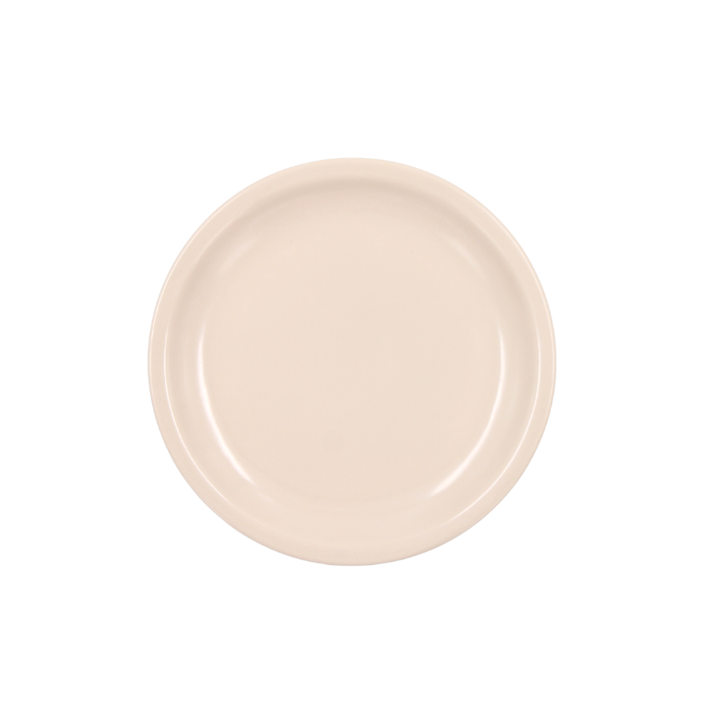 Plato trinche 6.5 pulgadas 16.5 cm melamina beige