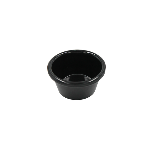 Ramekin negro 2 onzas melamina