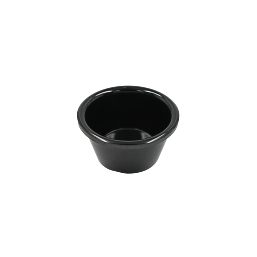 Ramekin negro 4 onzas melamina Diamante