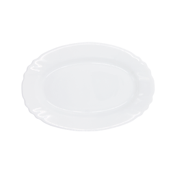 [9580148] Plato oval de vidrio 22 cm Bormioli (BAJA)