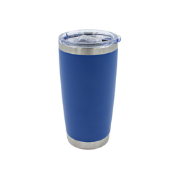 [1359857] Vaso térmico 20 onzas 590 ml acero inoxidable azul Travessa