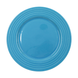 [3689699] Plato trinche 26 cm Circles Azul Sarape Santa Anita(BAJA)