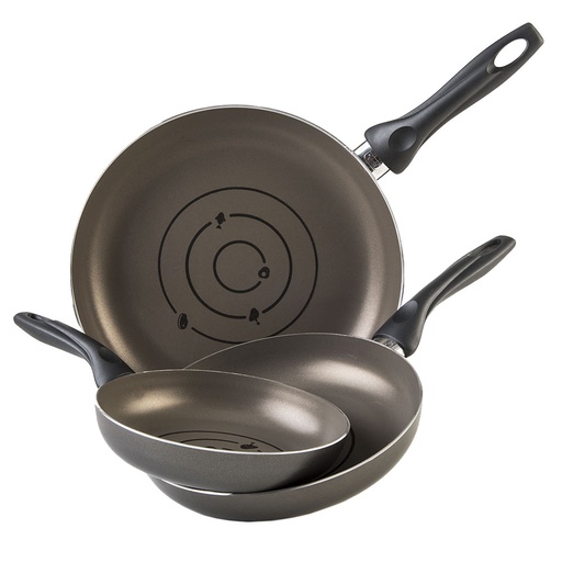 Juego de 3 sartenes Cinsa Perfect Cook 20, 24 y 30 cm(BAJA)