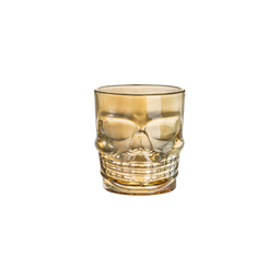 [1332444] Vaso Double Old Fashion Calavera Ambar 290 ml @