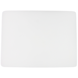 [1162891] Tabla para picar de plástico blanco 50x38x1.27 cm / 15&quot;x20&quot;x1/2&quot;@