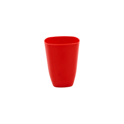 [1489127] Vaso cuadrado chico rojo@