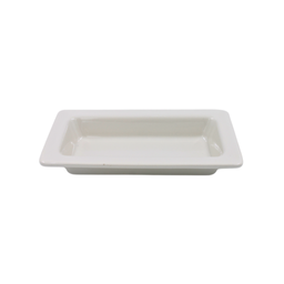 [16160034] Cazuela rectangular 12 onzas Blanco 22.5 cm