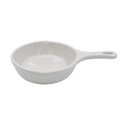 [16160082] Sarteneta Estilo Hierro Fundido 18 oz Blanco 26.5 cm