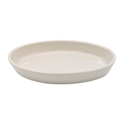 [16160085] Platón Panadero Oval 32 onzas Blanco 28.5 cm