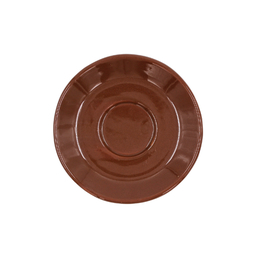 [16160222] Plato Jumbo 6 1/2&quot; Café Chocolate 17 cm