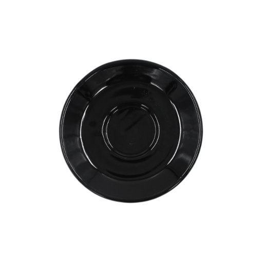 Plato jumbo 6 1/2&quot; Negro 17.5 cm