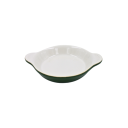 [16160391] Plato HF 8 onzas Verde Hotel/Blanco 19 cm