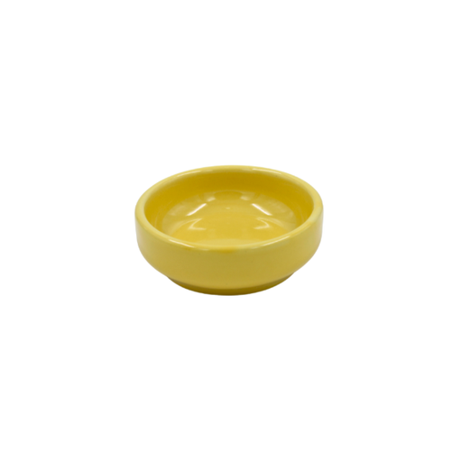 Plato para salsa Dish 10 cm Amarillo 4 onzas