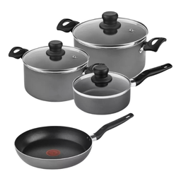 [11901400] Batería de cocina T-fal Talent 7 piezas Gris