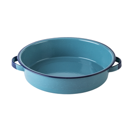 [3682345] Bandeja de peltre Cinsa 34 cm 5.2 litros azul turquesa