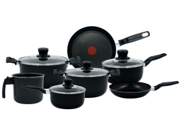 [11901294] Batería de cocina T-fal Vital negra 11 piezas