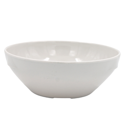 [1162679] Bowl Cónico 6.5 pulgadas Melamina blanca Domestica Tavola