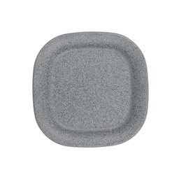 [1162694] Plato cuadrado 20 cm melamina Gray Granite Tavola