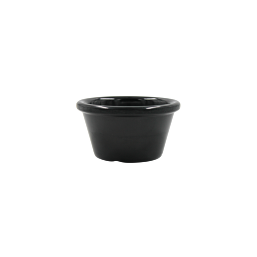 Ramekin negro 4 onzas melamina premium