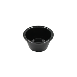 [1359249] Ramekin negro 4 onzas melamina Diamante